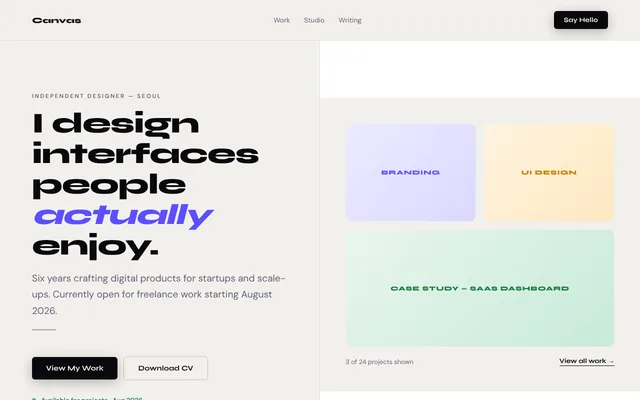 Preview of minimal light